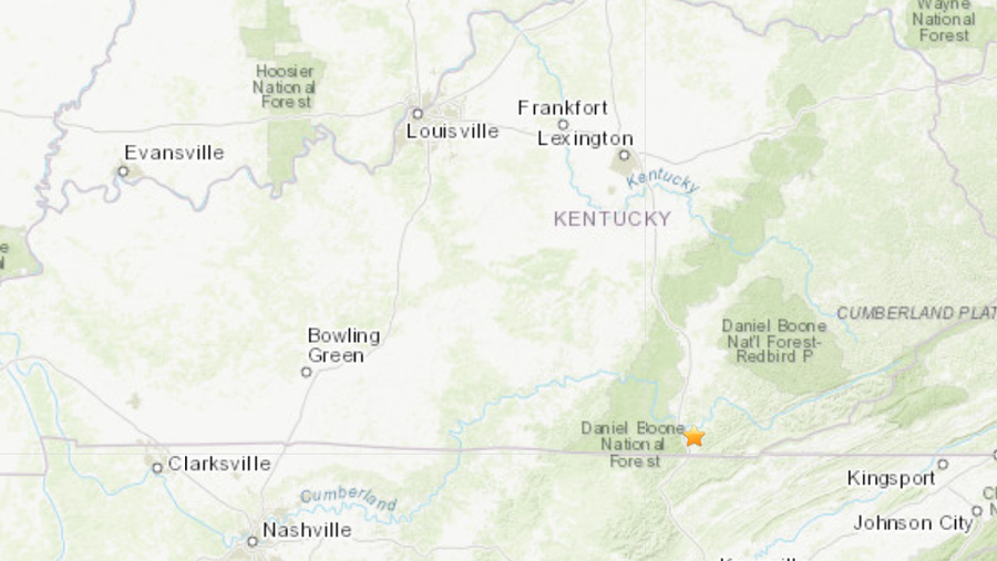 Earthquake kentucky