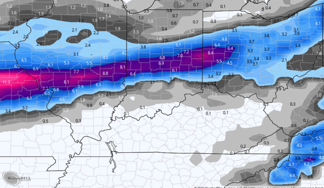 Belski&#39;s Blog - Accumulating snow for parts of the area