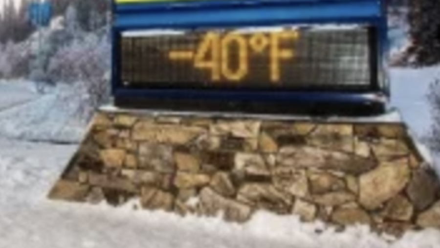 Kentucky's coldest day
