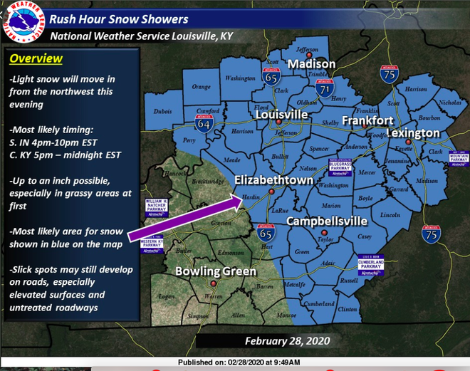 Belski's Blog Snow accumulation for some tonight