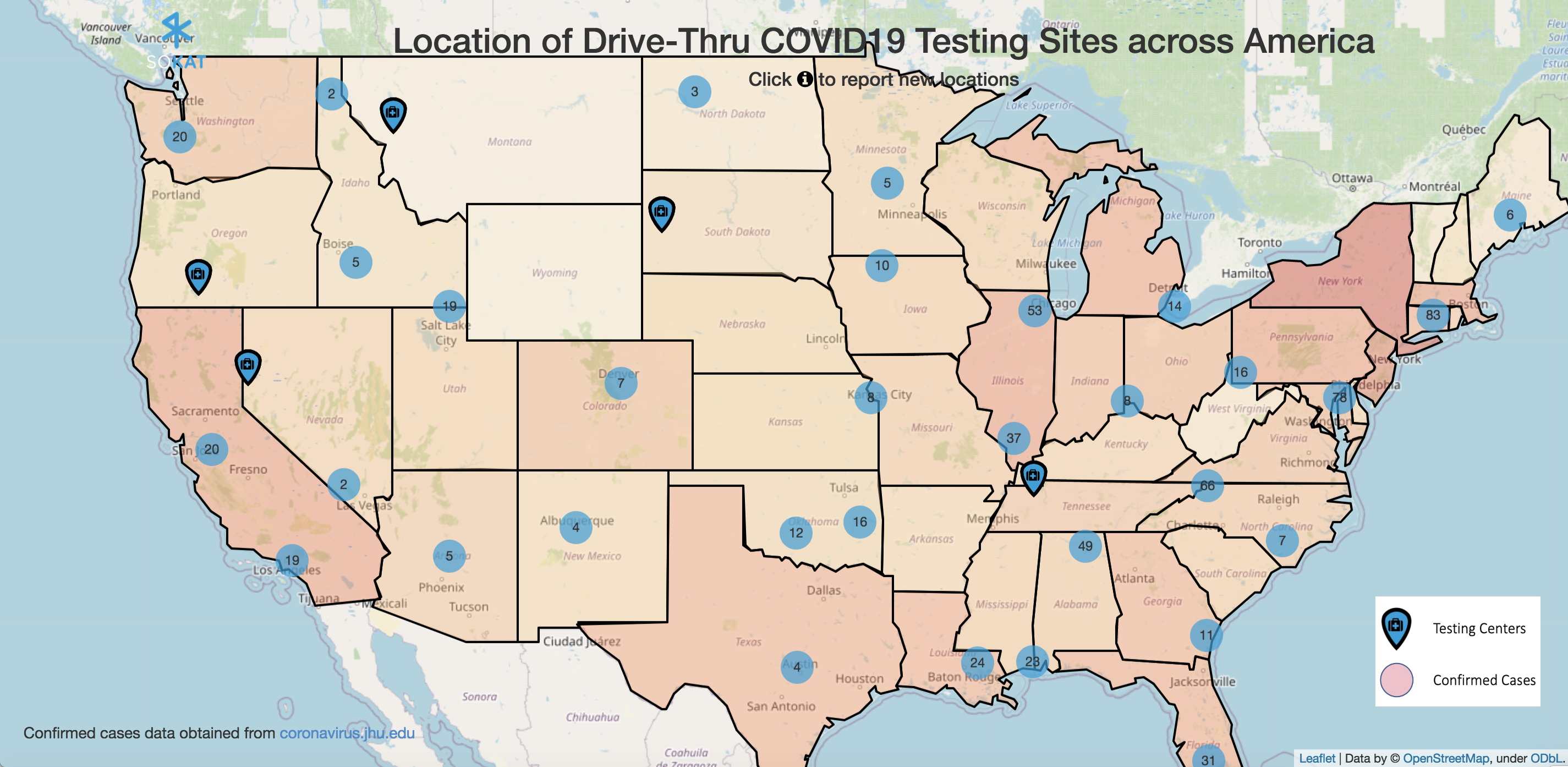 Monitoring Covid19 Instances Inside The Us Cnn