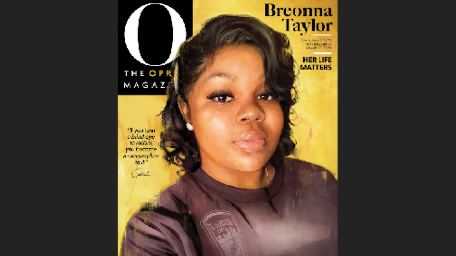 Breonna Taylor on O magazine