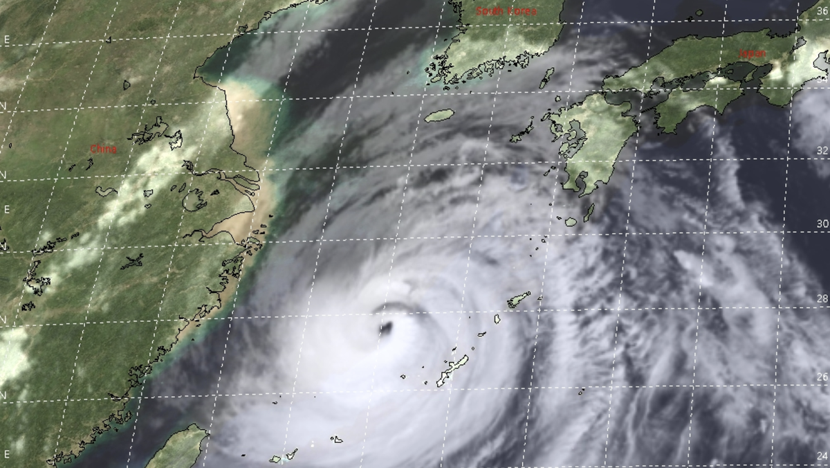 Belski's Blog Major typhoon heading toward South Korea