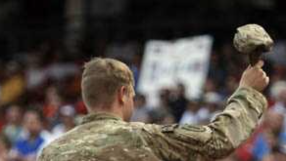 NASIC Airman recognized as Cincinnati Reds Hometown Hero