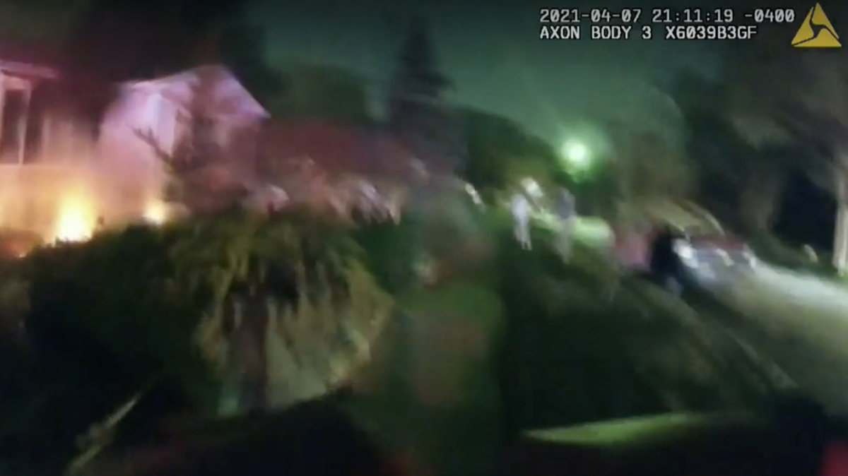 VIDEO: 74-year-old woman rescued from burning home
