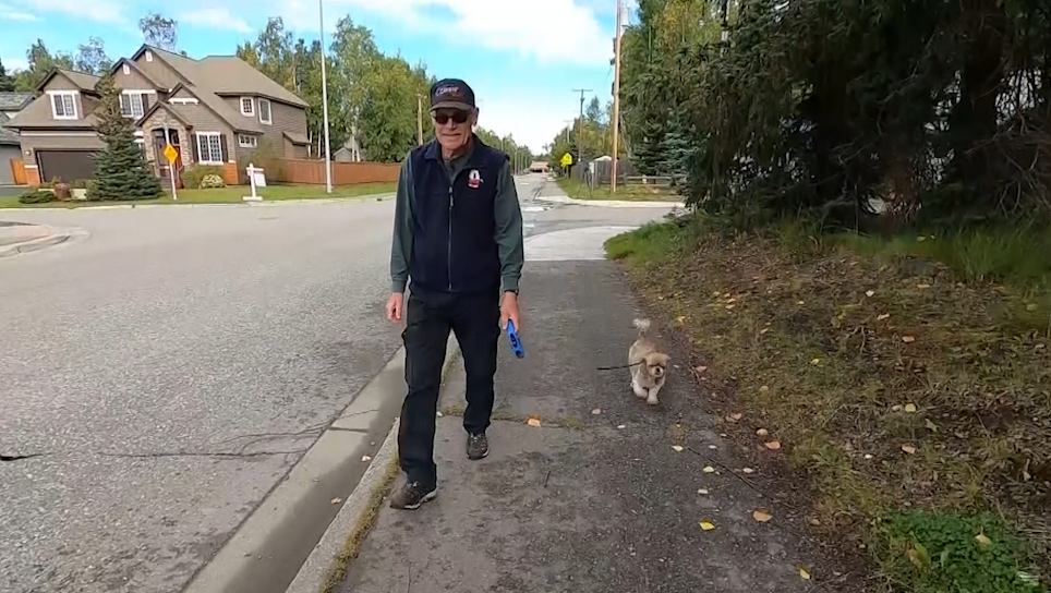 Man and his dog spend eight years walking circumference of the planet