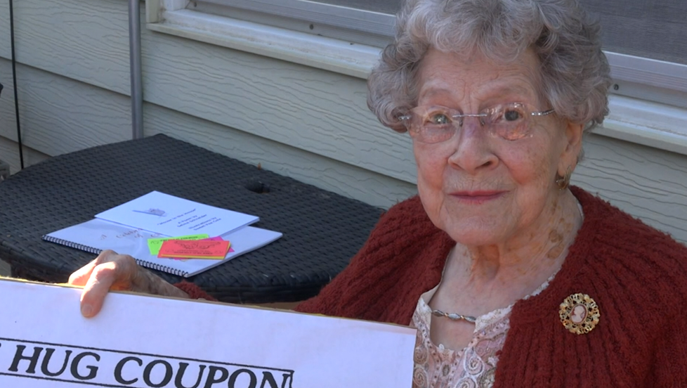 'You do it because you love others': 94-year-old woman shares kindness ...