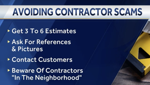 How to avoid getting scammed by a contractor - Vimarsana News