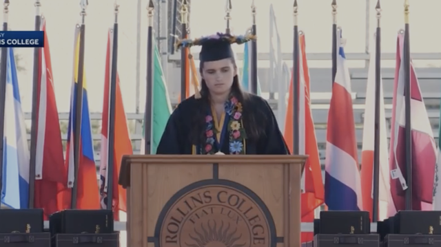 Rollins College graduation speech by valedictorian with autism - Vimarsana News