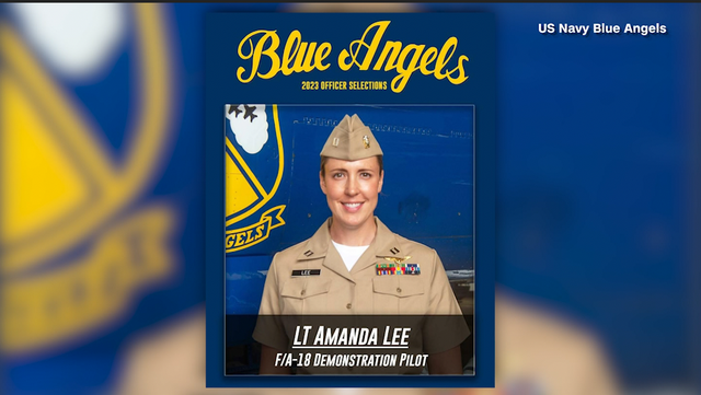 Blue Angels announce selection of first female fighter jet demonstration pilot - Vimarsana News