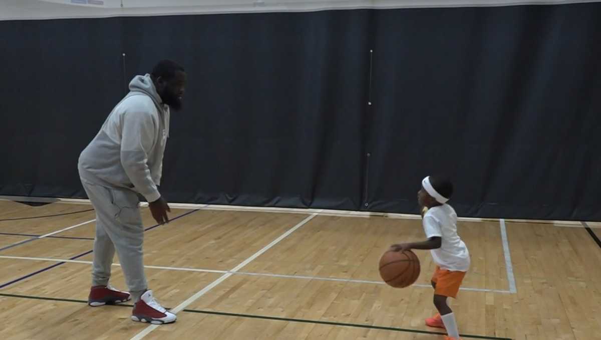 4-year-old who loves basketball is a dribbling sensation - WXII