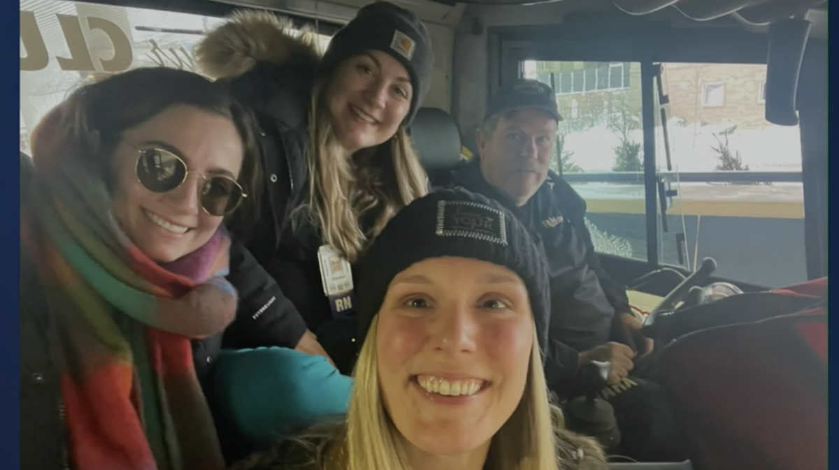 Snowmobile club gets nurses to hospital during winter storm