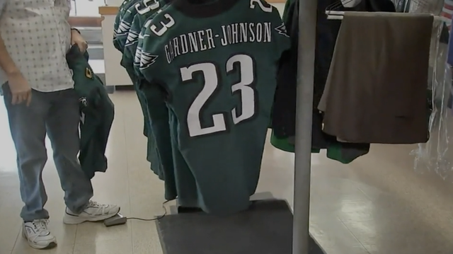 South Philadelphia cleaners responsible for keeping team's jerseys game day  ready - WHYY