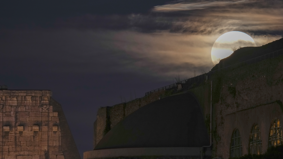 PHOTOS: The first supermoon in August rises around the world