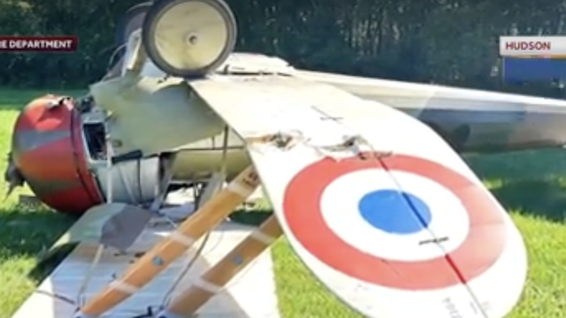 WWI-era plane crashes at Mass. museum's airfield, officials say - Vimarsana News