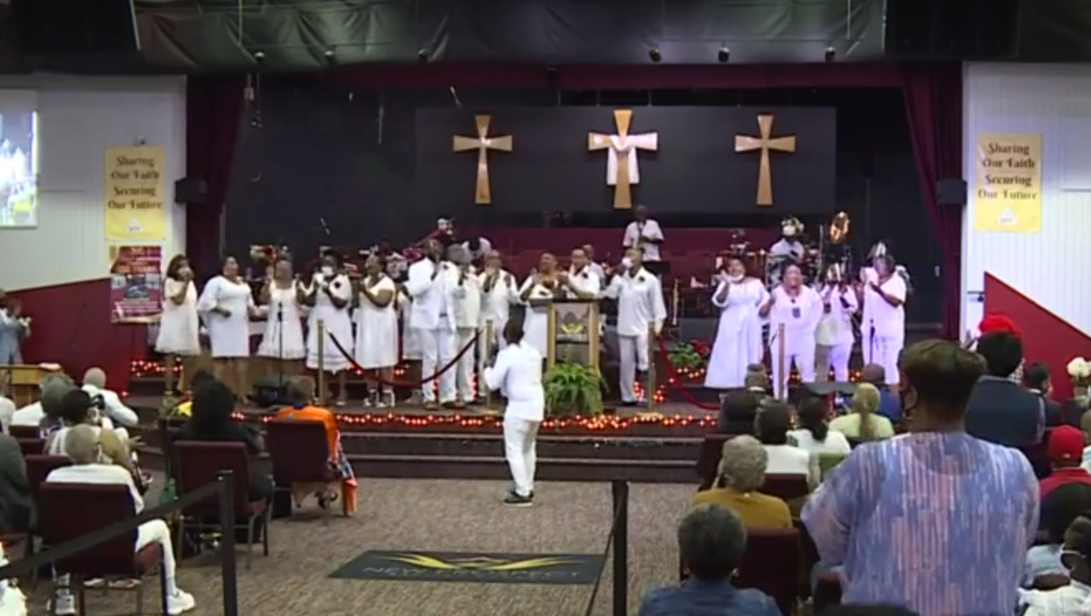 The final day of the Black Family Reunion began with a celebration of faith
