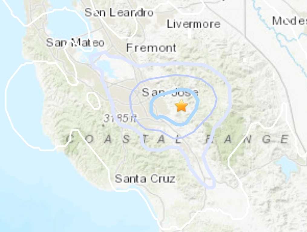 California earthquake felt in Santa Cruz County