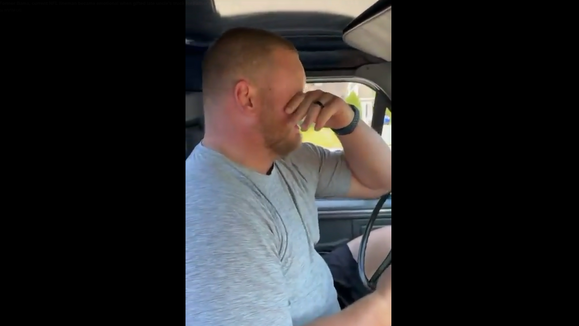 Former Alabama lineman gets emotional from Father's Day gift - Vimarsana News