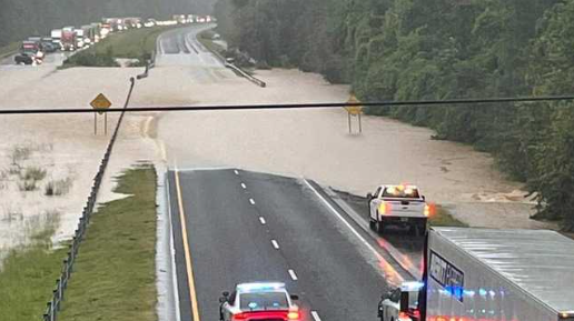 Alabama weather: Flooding closes major roadways