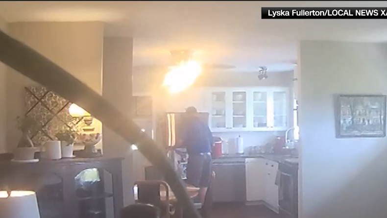 Video: Real estate agent fined after being caught chugging milk from