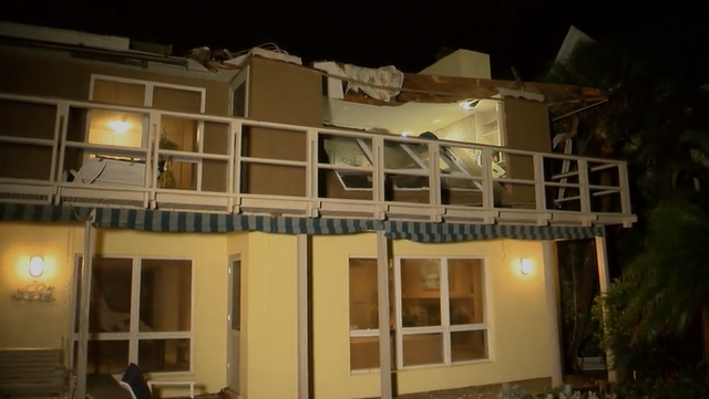 Clearwater tornado: Storm causes wall to fall on sleeping woman - Vimarsana News
