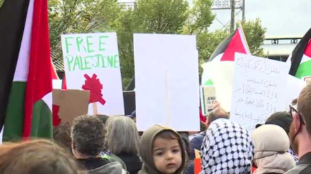 Hundreds gather in Birmingham to support Palestine