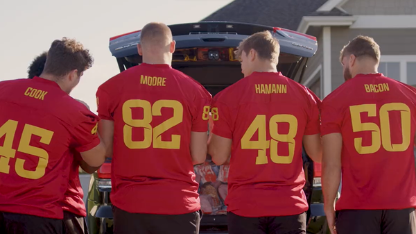 iowa state players cook, moore, hamann, bacon