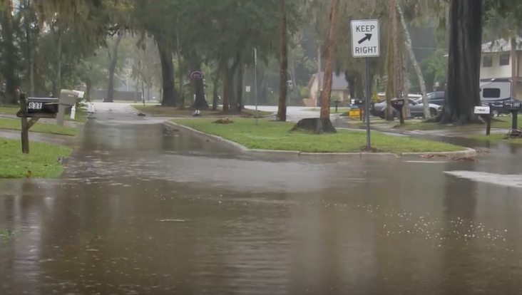 Parts of Port Orange see localized flooding after hours of heavy rain