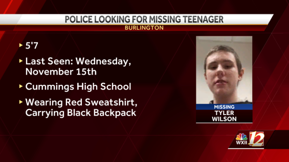 North Carolina: Burlington police asking for public's assistance in searching for missing 16-year-old - Vimarsana News
