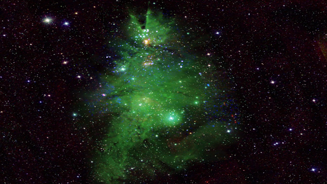 NASA discovers 'Christmas Tree Cluster' of stars in stunning images - Vimarsana News