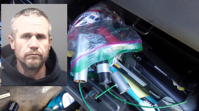 North Carolina: Man charged after traffic stop leads to discovery of weapons of mass destruction, Rowan County deputies say - Vimarsana News