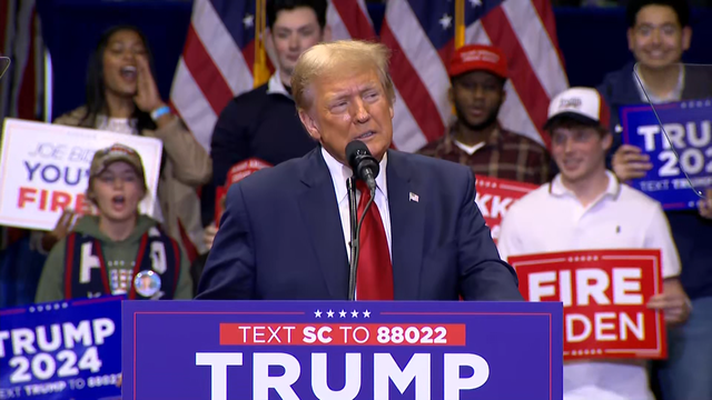 Trump shares platform, urges voters to turnout in rally - Vimarsana News