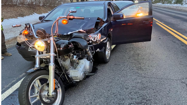 Canton: Motorcyclist killed after being hit from behind by car