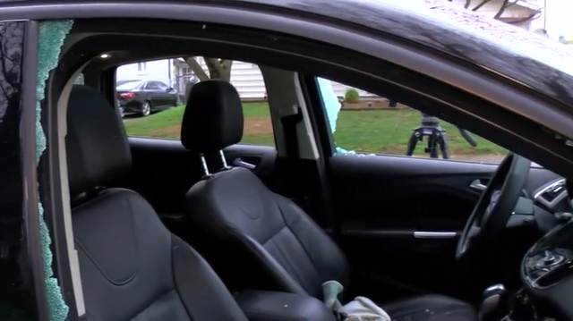 Storm blows out woman's car windows in southern Indiana - Vimarsana News