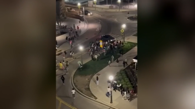 New video shows teens converging at The Banks in downtown Cincinnati