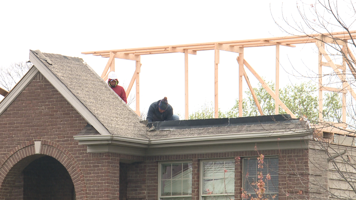 Severe storms destroy Buckner home, cancels family's Spring Break plans