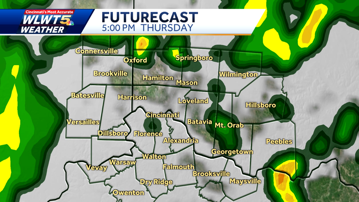 Hour by hour: When rain, storms expected to move through Cincinnati ...