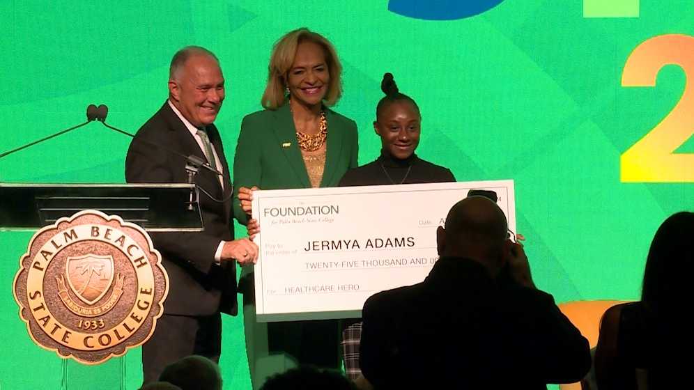 Florida Woman who saved drowning toddler honored with full scholarship