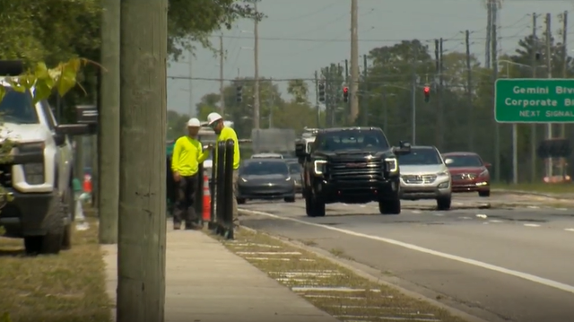 Pedestrian safety project near UCF underway - Vimarsana News