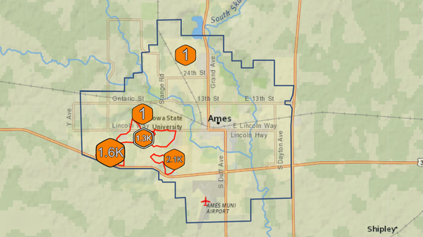 city of ames outage