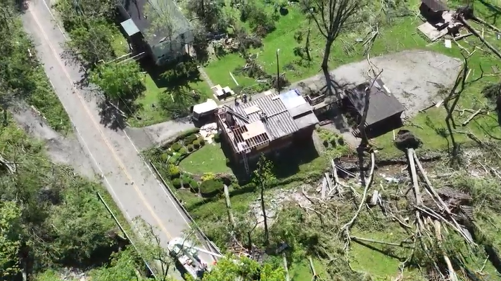 NWS: 5 tornadoes confirmed in Warren County during Tuesday storms