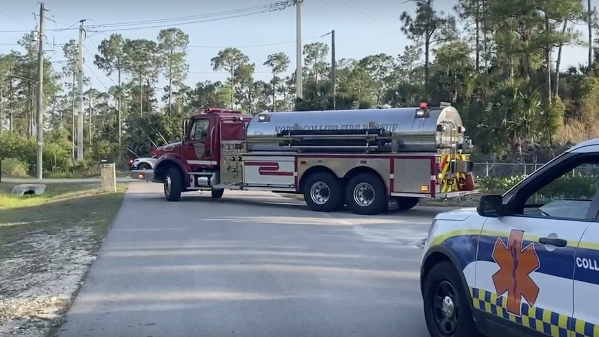 Crews battle 4.5-acre brush fire in Golden Gate Estates