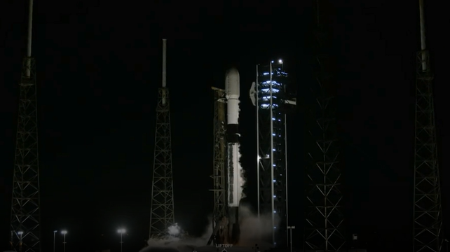 SpaceX a lansat sateliții Starlink în această seară SpaceX a lansat sateliții Starlink în această seară