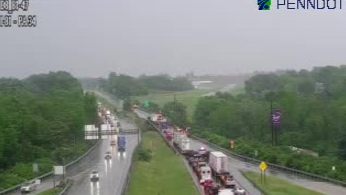 Massive traffic backlog due to crash on Interstate 81 in Cumberland ...