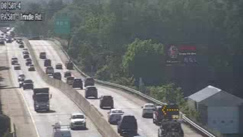 Lane restriction due to two-vehicle crash on Route 581 in Cumberland ...