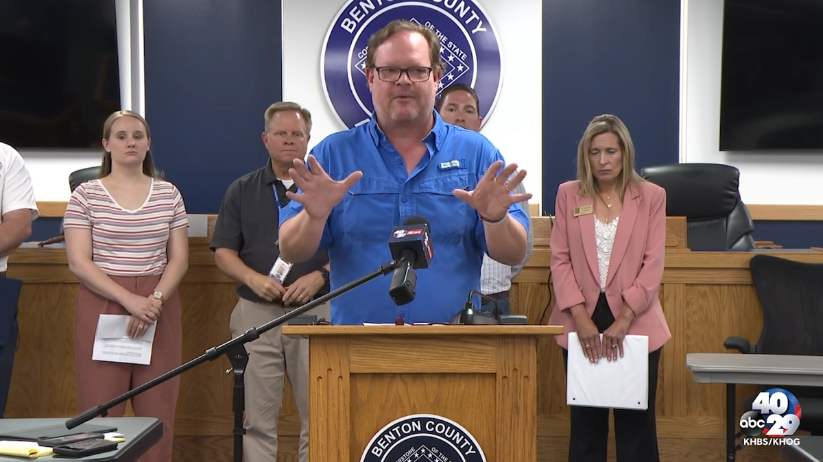 Benton County officials gave update on tornado aftermath Friday