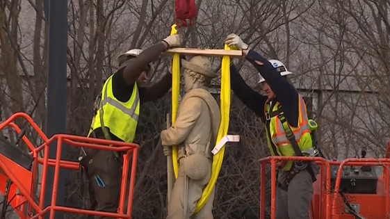 North Carolina: Confederate statue removed from downtown Winston-Salem headed to Valor Park in Denton - Vimarsana News