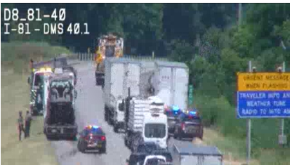Multi-vehicle crash causes lane restriction in Cumberland County