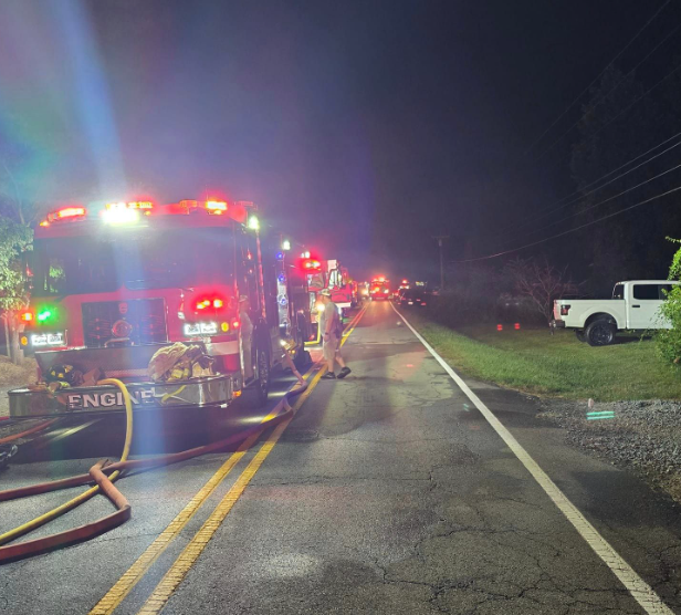 North Carolina: State Road fire crews battle 2 separate fires in same night