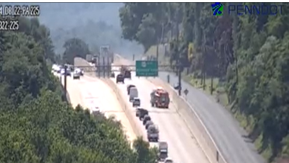 Fire crews are being called to a vehicle fire in Dauphin County